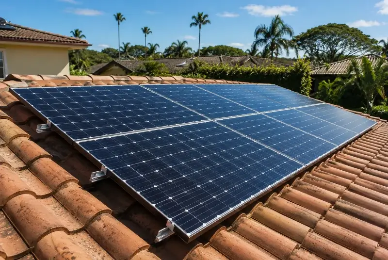 Installation de panneaux solaires à Évenos