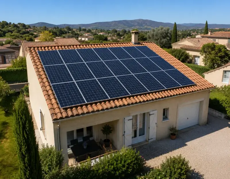 Prime à l'autoconsommation panneaux solaires Évenos — aide financière de l'État
